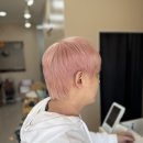 탈색 핑크베이지, 애쉬핑크 염색 잘하는 부산 범천동 문현동 범일동 전포동 미용실 추천 (이프오헤어룸)