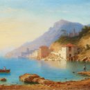모르겐슈테른 | 아말피 해안의 풍경 (1867년)