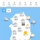 오늘의 날씨🌞☔️☃️, 2024년 2월 28일 수요일 이미지