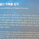 유달산 미륵불 암각 이미지