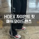 HDEX 자이언트 핏 매쉬 와이드 팬츠 헬스 바지 짐웨어 추천 사이즈 착용 후기