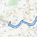 팔당대교 라이딩 경로, 예상 주행거리 74km, 5시간 1분 소요(휴식 미포함) 이미지