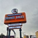 오목천로 | 수원맛집) 수원대형카페 브루클린 감성 미국 정통 베이글 오렌지베이글 시식 후기