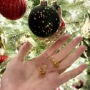 데일리풀 | 바이이에르 루나 풀 와이드 이어링 포인트 귀걸이 데일리룩 코디 착용후기