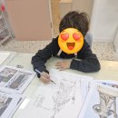 유니팝운정한빛센터미술학원 | 지산초&별하람초 초등저학년 관찰표현 미술수업 <구석구석 깨끗하게~동상을 청소해요>