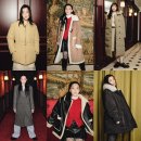 자연을 담은 리스 스타일링 | 씨씨콜렉트 여성 코트부터 패딩까지 김민하처럼 입는 겨울하객룩 추천