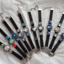 가죽 꽃팔찌 이미지