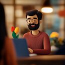 나를 만나는 시간 이미지