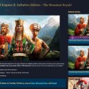 왕정 마을회관 | 에이지 오브 엠파이어2 결정판 신규 DLC, ‘마운틴 로열스’ 사전 예약 시작!