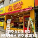 코브라독스 원주 상지대점 메뉴·가격·후기 총정리