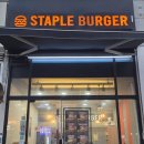 그램버거 | 부천 상동 수제버거 스테이플버거 상동점 베이컨치즈버거 하와이안버거 세트 후기