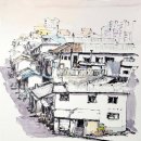 어반스케치, 여행스케치 이미지