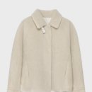 베이지 | 유메르 무스탕 몰리 시어링 재킷 페일베이지 후기