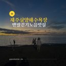 에오마르 제주 삼양해수욕장 개장시간 맨발걷기 <b>에오마르</b> 여름노을맛집