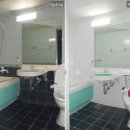 바닥타일.노후된 화장실,UBR 욕실 리모델링 비용을 아꼈다. 이미지