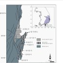 포항 삼정리 관풍대(삼정섬), 유문암주상절리