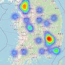 [데이터분석] <b>코로나</b> 데이터 분석(2)_지도 시각화, 히트<b>맵</b> 그리기