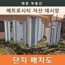 데시앙부동산중개사무소 | 메트로시티 자산 데시앙 '영구 오션뷰' 무학산 뷰 vs 마산앞바다" 가치를 높일 단지배치도 완벽 분석