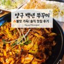 개미들의 백년 쭈꾸미 | 양구 현지인 추천 맛집: 불맛 가득한 ‘개미들의백년쭈꾸미’ 솔직 후기 (A/B세트 비교)