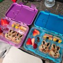 봄소풍 도시락싸기:) 스마일김밥, 호랑이볶음밥, 샌드위치