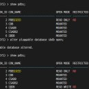 Re: 요번기수의 마지막 문제: sbdb의 system tablespace의 data file 을 삭제하고 복구하시오 ! 이미지