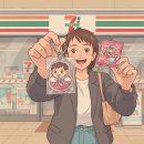 (주)데이세븐 | 세븐일레븐 이클립스 키링 한정판, 화이트데이 실물 후기와 득템 꿀팁!