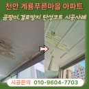 계룡푸른마을아파트 | 천안 쌍용동 탄성코트 계룡푸른마을아파트 결로 누수 살고있는 집 페인트 작업방법