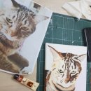 보태니컬+팝아트 이미지