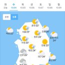 오늘의 날씨 🌞☔️☃️. 2023년 10월 4일 수요일 이미지