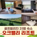 원주오크밸리 리조트 31평 숙소 골프콘도 B동 만족스러운 후기: 가격, 부대시설, 놀거리, 훌륭한 마운틴뷰