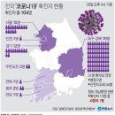 전국 코로나19 확진자 현황(오늘) 이미지