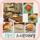 주엽로입구 ∼ 오마초교앞 | [일산] 일산 호수공원 근처 회전 초밥 찐 맛집 스시온더레일 일산 가로수길 후기
