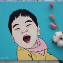 다다아트화실 | 울아기 그리기 원데이 팝아트 후기, 강남 취미미술 압구정 아트플레이스 핑크펭귄