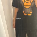 일본 베이프 반팔티 쇼핑 후기 여자 사이즈 추천 착용샷