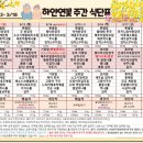 주간식단표(2023년 3월 12일 ~ 2023년 3월 18일) 이미지