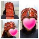 국산 성인 여자 아얌 모자 맞춤 전통 한복 의상 복장 여성 외국인 선물 추천 해외 바이어 한국 전통 공예품 이미지
