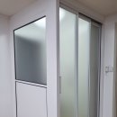 성정현대아파트 | 천안 중문 | 성정 현대아파트 파티션 추가 초슬림3연동도어 제작 시공 했습니다.