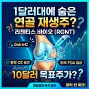 스포츠동성문구 | 리젠티스 바이오, 1달러대에 숨은 연골 재생주?