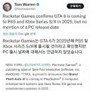 GTA6) PC 유저들이 알아두면 좋을 소식 이미지