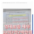 배우자의 사업자금 보증, 40대 보험설계사의 개인파산 면책결정