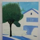 풍경을 그리는 유화 이미지