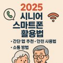 시니어 스마트폰 활용법 | 2025 시니어 스마트폰 활용법 (간단 앱 추천·안전 사용법·소통 방법)