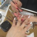 벨르뮤 | 청주 네일샵 롱 아몬드 크리스탈 디자인 벨르뮤 후기