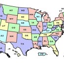 미국유학정보 :: 미국 각 주의 명칭과 약자 이미지