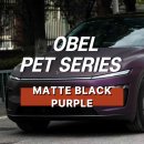 수원랩핑 테슬라 랩핑 OBEL MATTE BLACK PURPLE 매트 블랙 퍼플 전체랩핑 후기