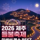 수산리-14 | 2026 제주들불축제, 유채꽃 명소까지 국내여행지 추천!