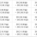 약대 원서접수전까지 토익/텝스 시험 일정 이미지