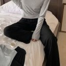 3900원인데 알바룩 도서관룩 집앞룩 다 되는 여름바지 에이블리 루크업 찰랑 와이드 밴딩팬츠 후기