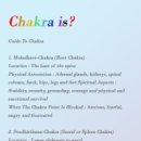 ﻿7개의 포인트 차크라 (Chakra) 파워 이미지