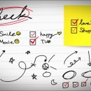 감성 먹 캘리그라피 이미지